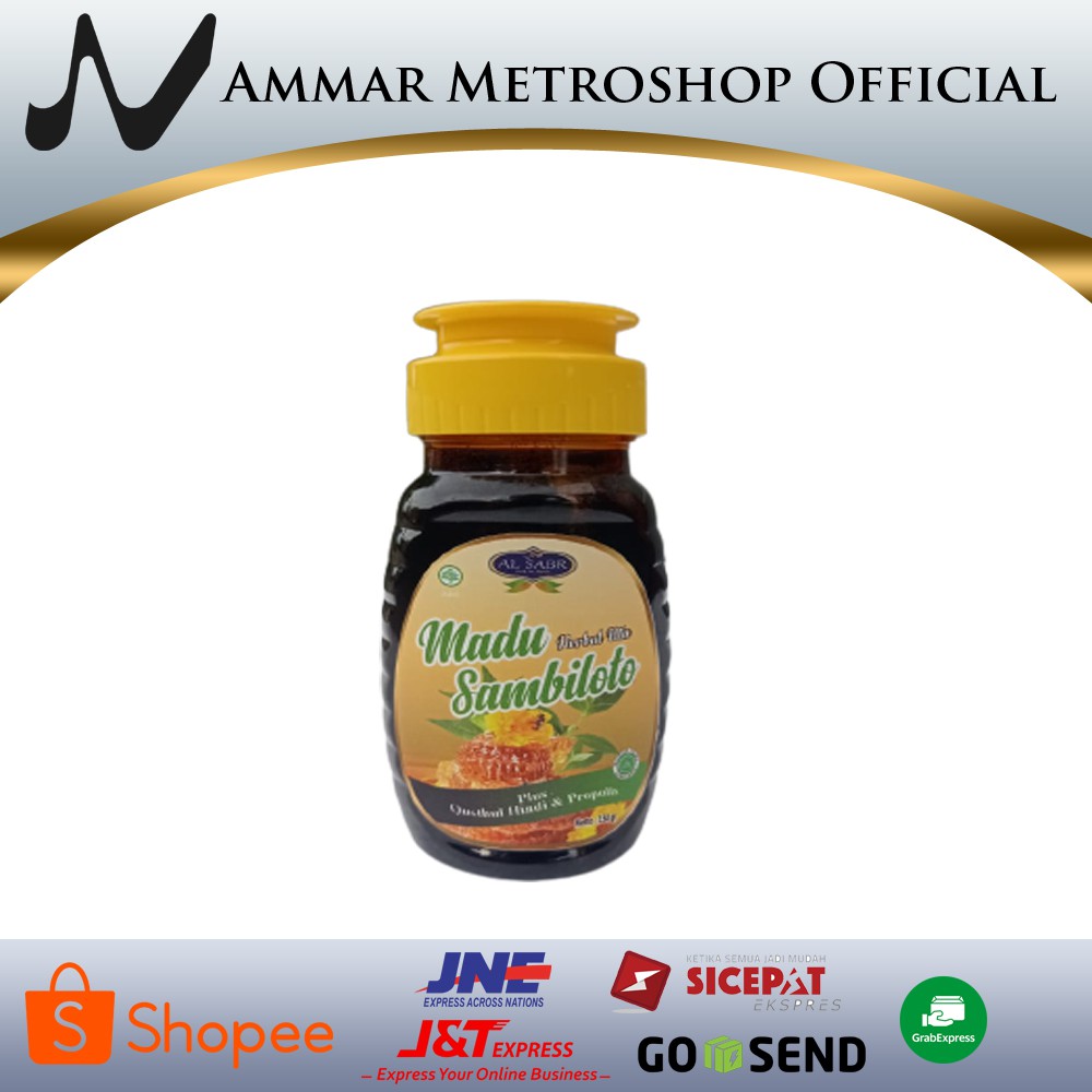 

Madu Ramuan Pahit Sambiloto Qusthul Hindi & Propolis