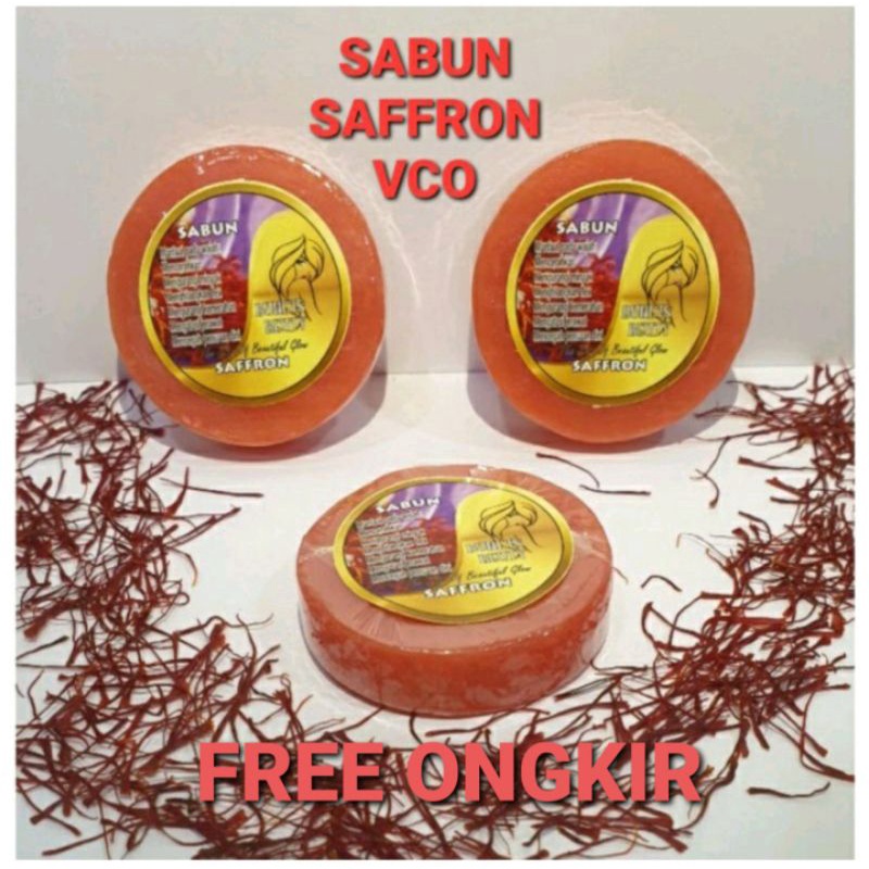 VIRAL SAFFRON SABUN WAJAH GLOWING 20 gr PEMUTIH WAJAH ALAMI