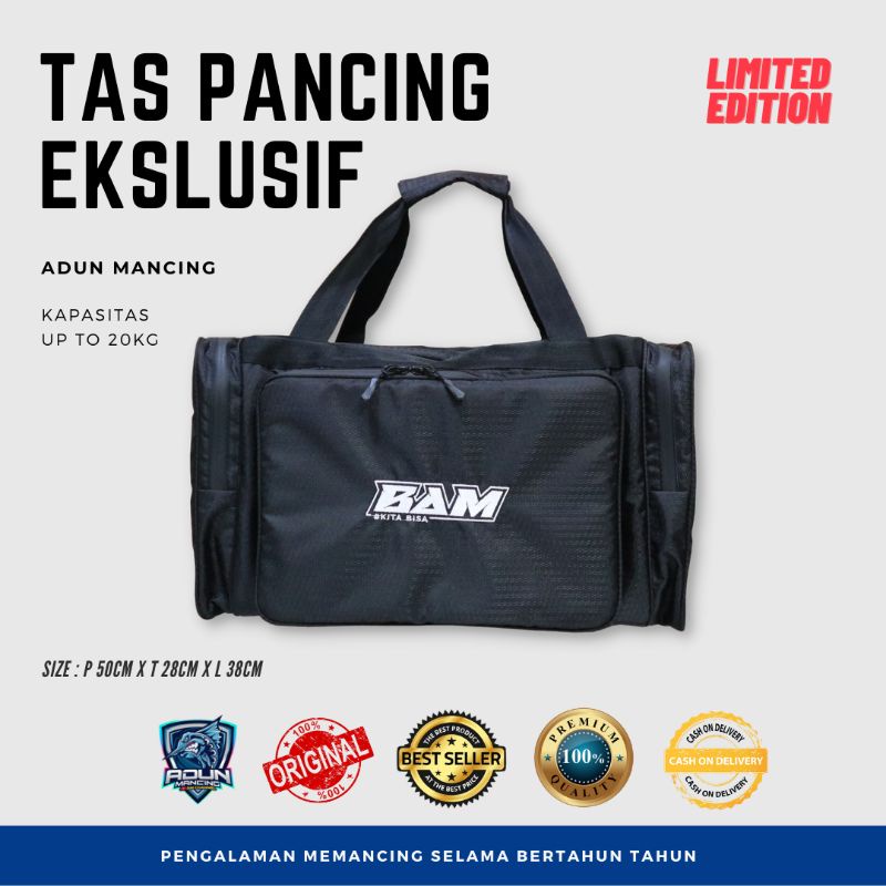 Tas Kotak Perlengkapan Pancing Eksklusif Adun Mancing