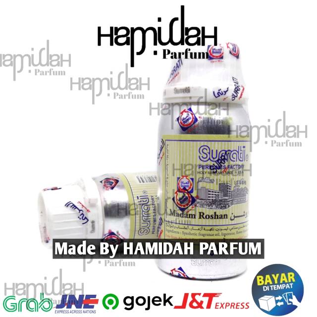 Parfum MADAM ROSHAN ORIGINAL BY SURRATI MINYAK Arab Saudi SURATTI 100ML 100 gms