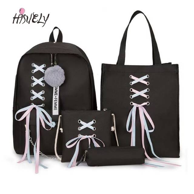 DK_AXEE - Ransel PITA AYU 4in1 Tas Anak Sekolah