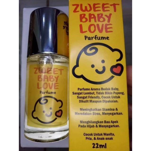 Zweet baby love (parfum aroma bayi)