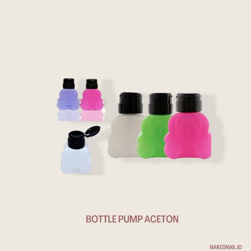 botol aceton / botol pump aseton /botol aseton /  botol aceton / botol nail art