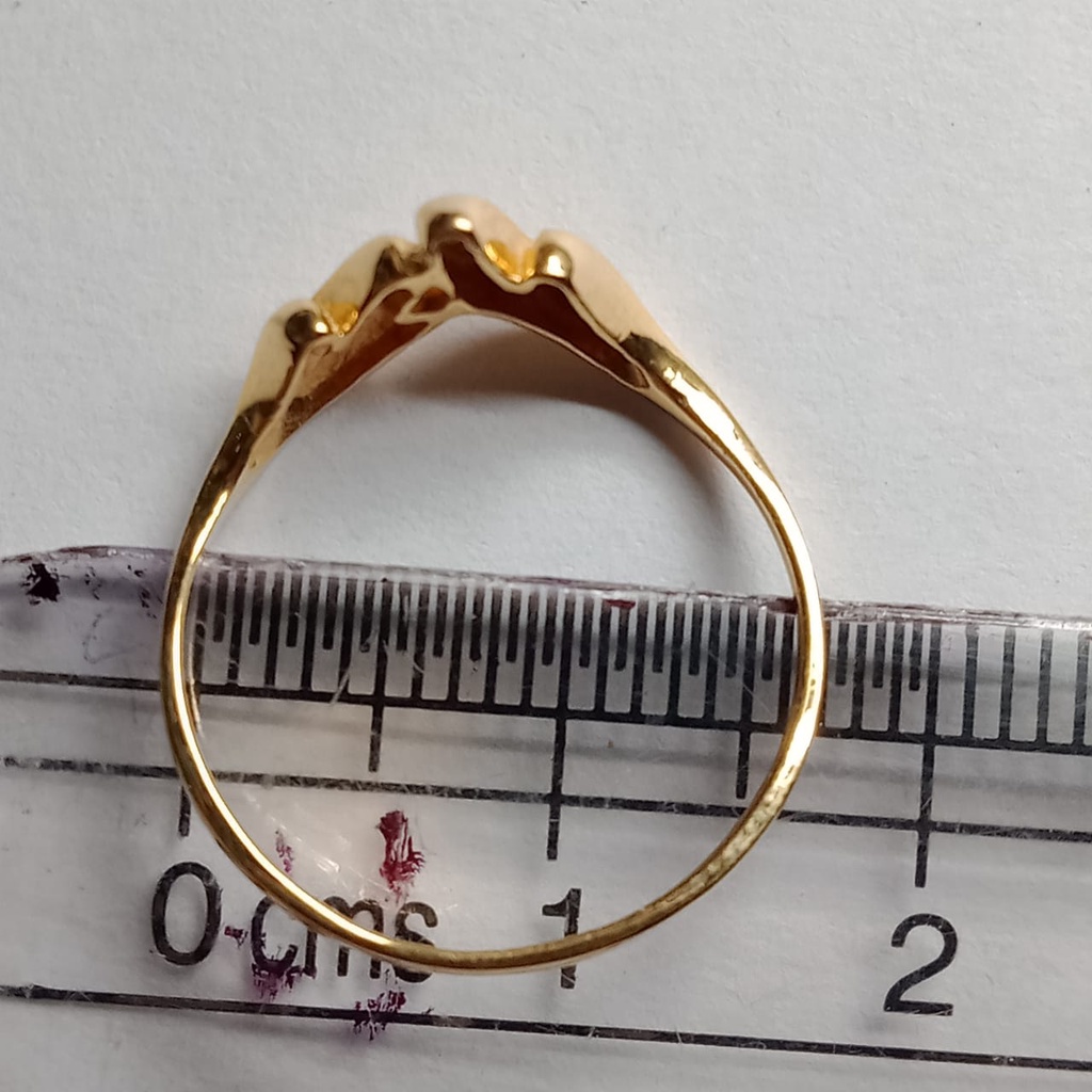 Cincin Emas 17 K - 1.15 Gr Kadar 750 - 3283