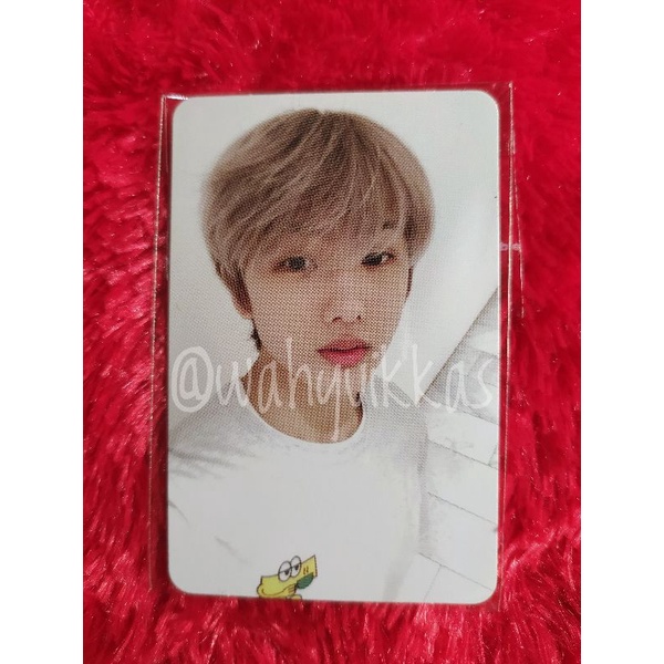 Photocard Hot Sauce Jisung Cafe