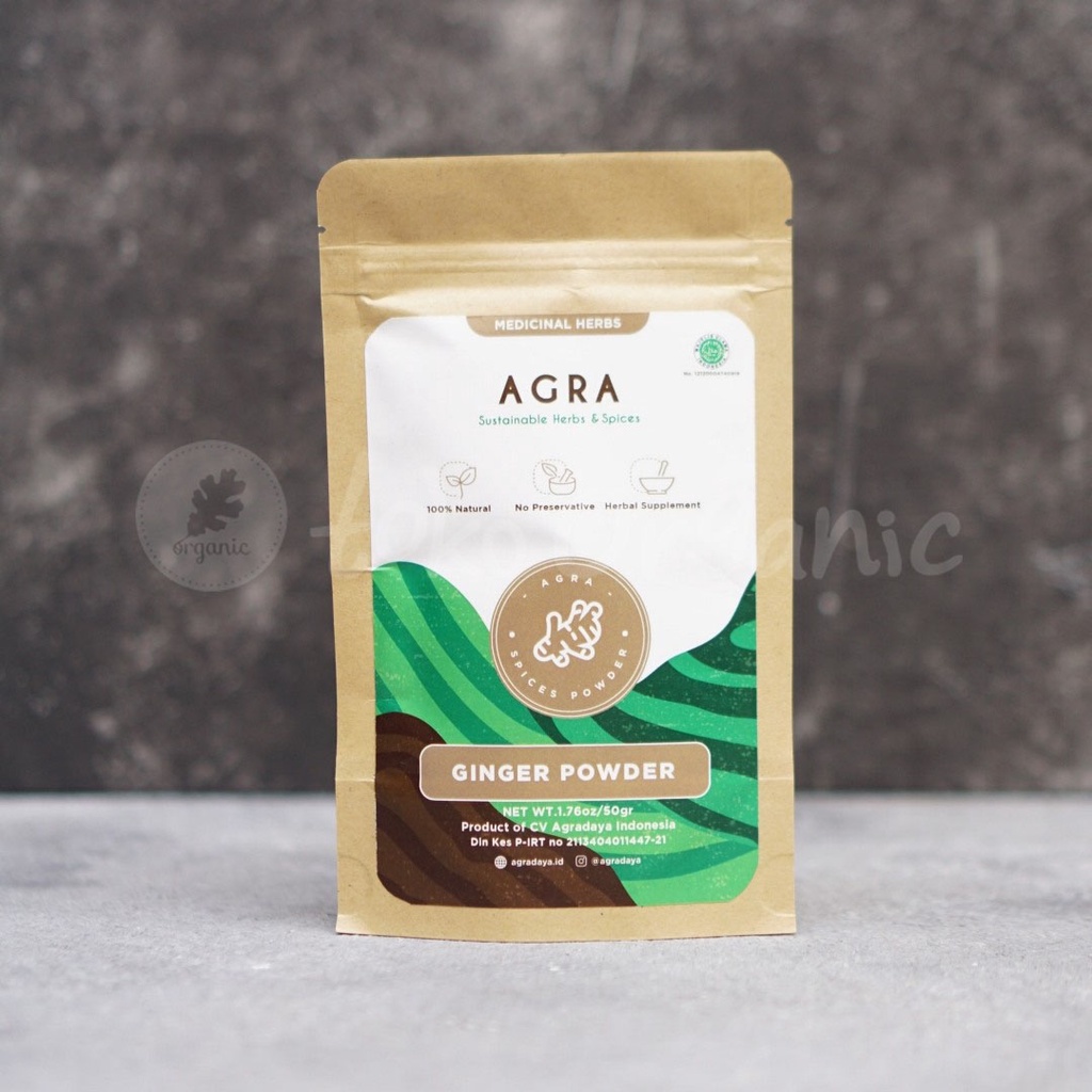 

Ginger Powder 50gr - Agradaya