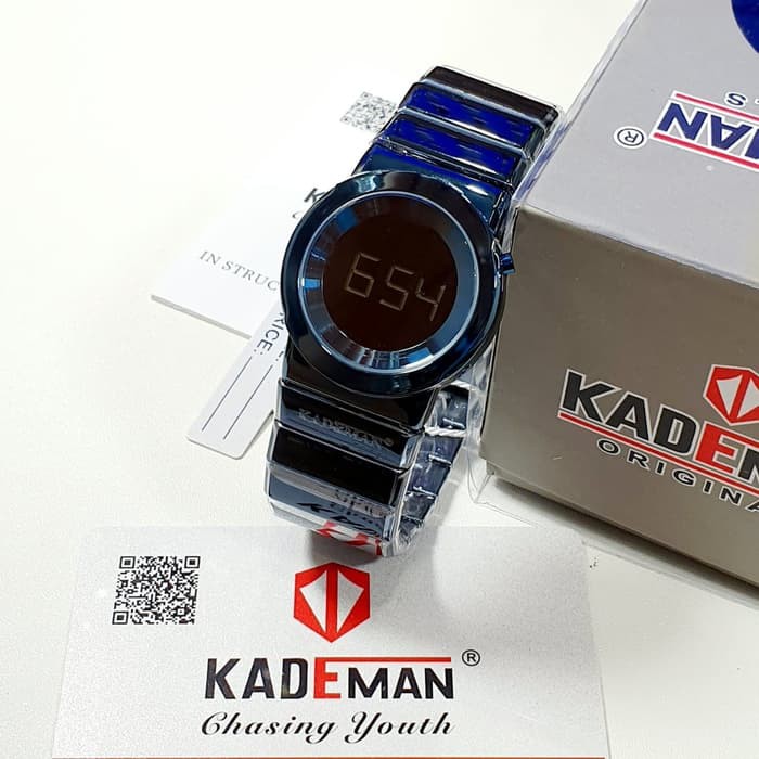 JAM TANGAN KADEMAN WANITA RANTAI ORIGINAL DIGITAL CEWEK ADA 4 WARNA GRATIS ONGKIR