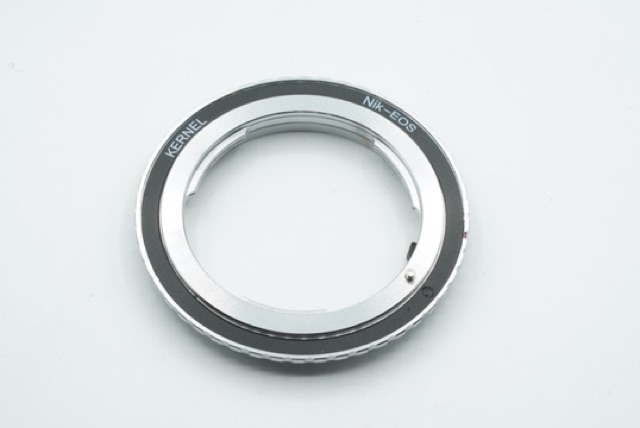 KERNEL Lens Adapter - Lensa Nikon AI AIS F AF Pre AI to Body Canon EOS EF Mount / NIKON - EOS