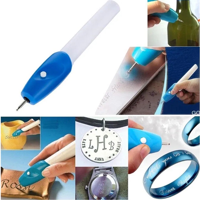 Alat Ukir Elektrik Bentuk Pen - Ez Engrave / Engrave It - Pen Ukir elektrik