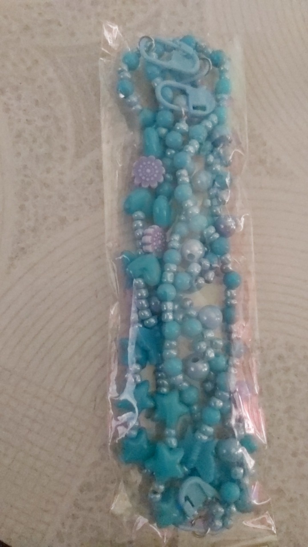 Set Konektor/kalung Masker Baby Blue Mewah Lucu