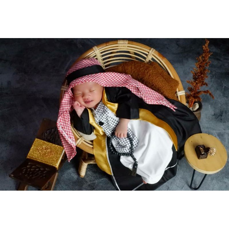 JUBAH ANAK/JUBAH ANAK UNIK/JUBAH SORBAN/JUBAH BAYI/ JUBAH NEWBORN/ JUBAH ARAB NEWBORN/JUBAH ASYKAR