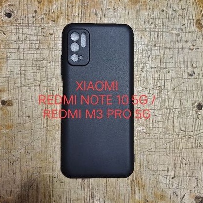 XIAOMI REDMI 8 , REDMI NOTE 10 5G / POCO M3 PRO 5G karet silikon softcase hitam mantul