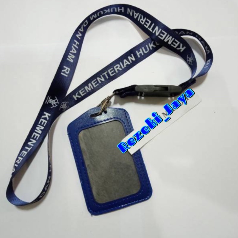 

Name Tag Id Card Tempat Wadah Kartu Kalep Plus Tali Id Card Kemenkumham Kementerian Hukum dan HAM RI