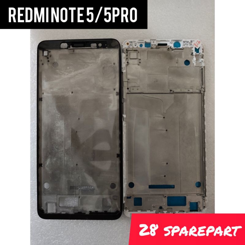 FRAME LCD/TULANG TENGAH DUDUKAN LCD REDMI NOTE 5 / 5PRO ORIGINAL