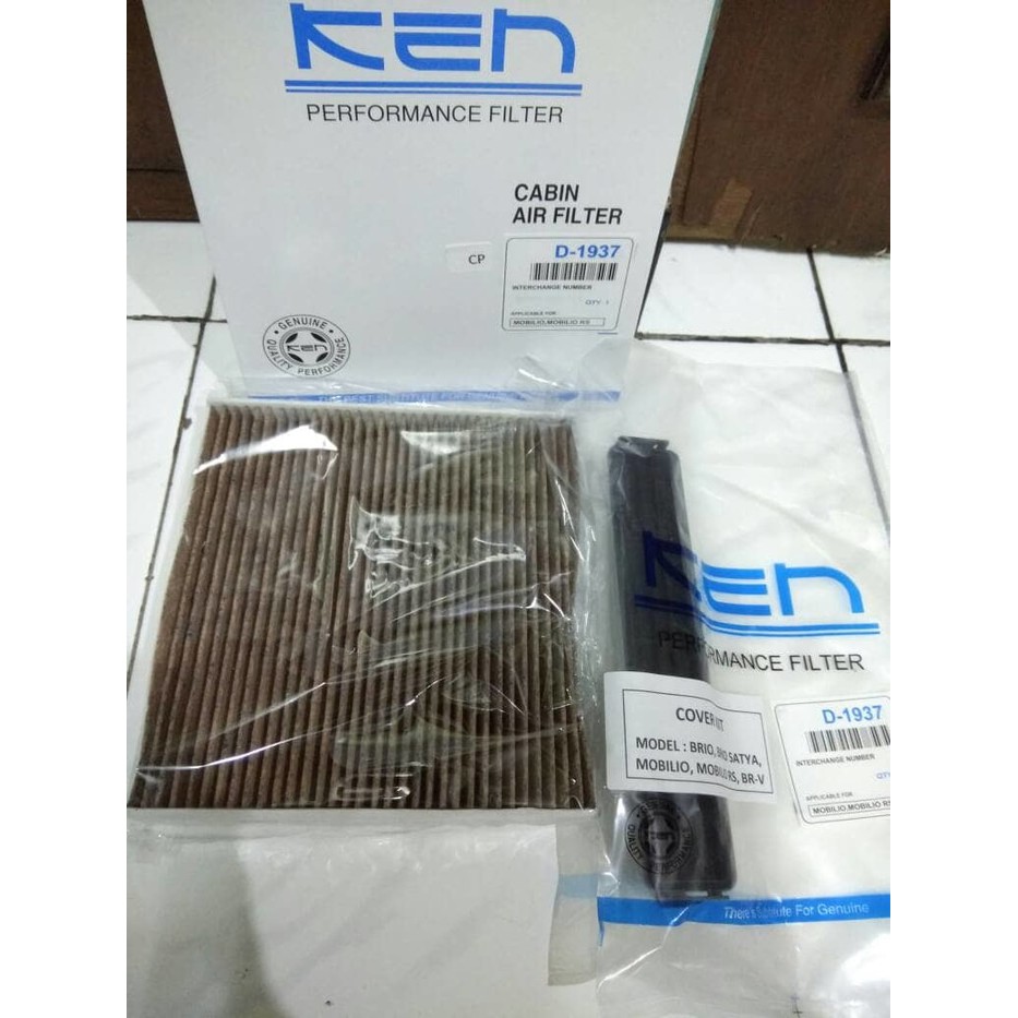 Jual Filter Ac Brio Mobilio Br V Carbon Coverkit Set Shopee Indonesia