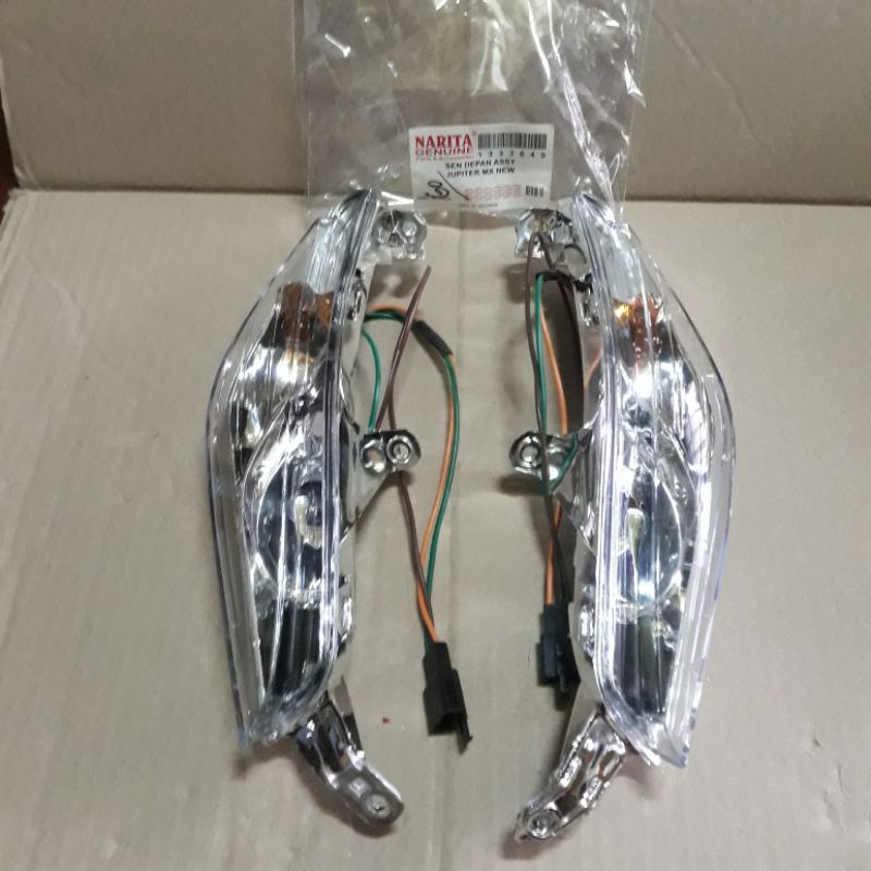 lampu sein depan motor yamaha jupiter mx new 135