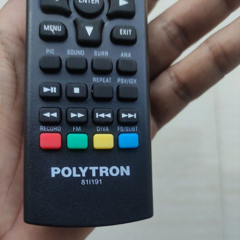 Remote remot tv polytron LED original garansi asli ori 81I191cinemax pld 811191