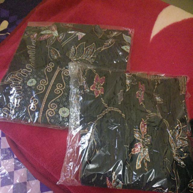 Couple Batik Jalar Black/ Rok Plisket