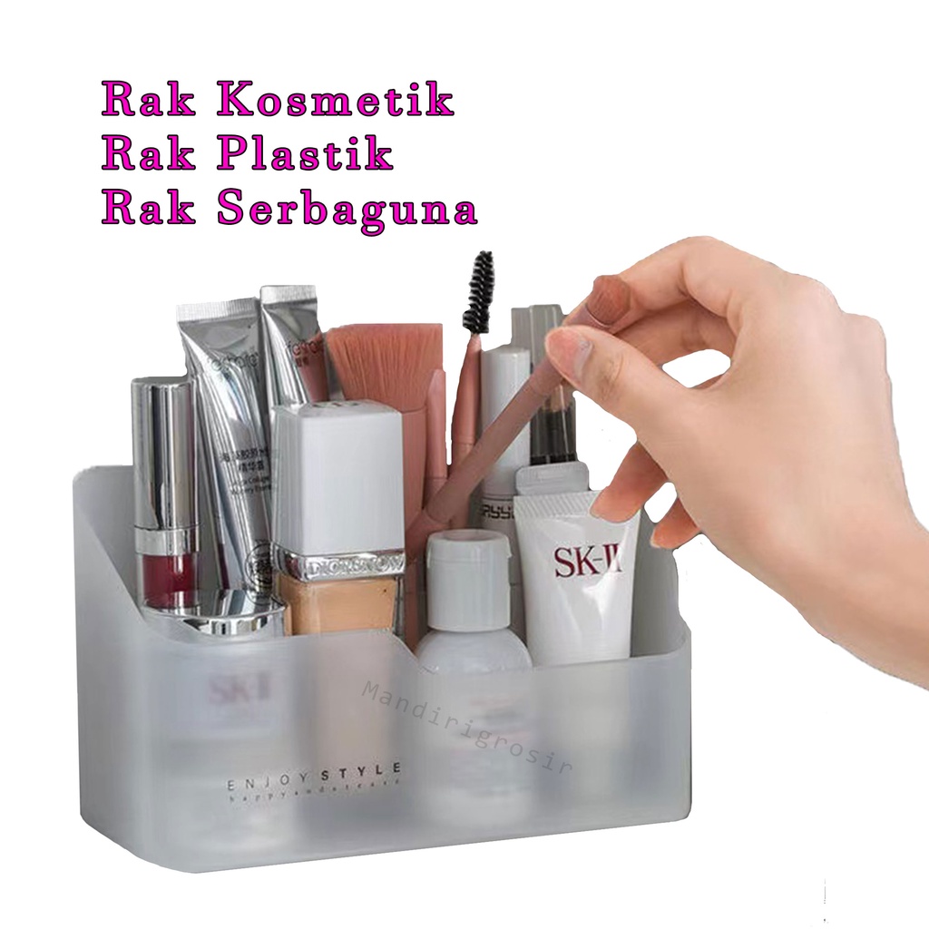 Rak Plastik * Rak Kosmetik  * Rak Serbaguna * Uk 16.5x8.5cm