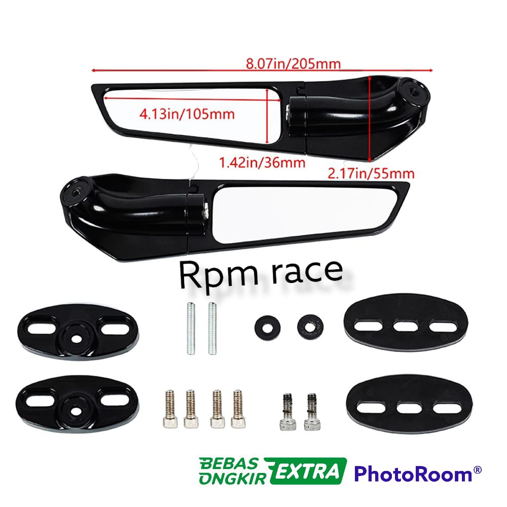 spion winglet fairing cnc japan ninja cbr r25spion wingled motor universa lR15 125 CBR NINJA 150 2500 GSX racing