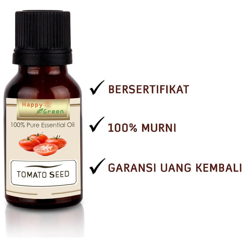 Happy Green Tomato Seed Oil  - Minyak Biji Tomat Murni