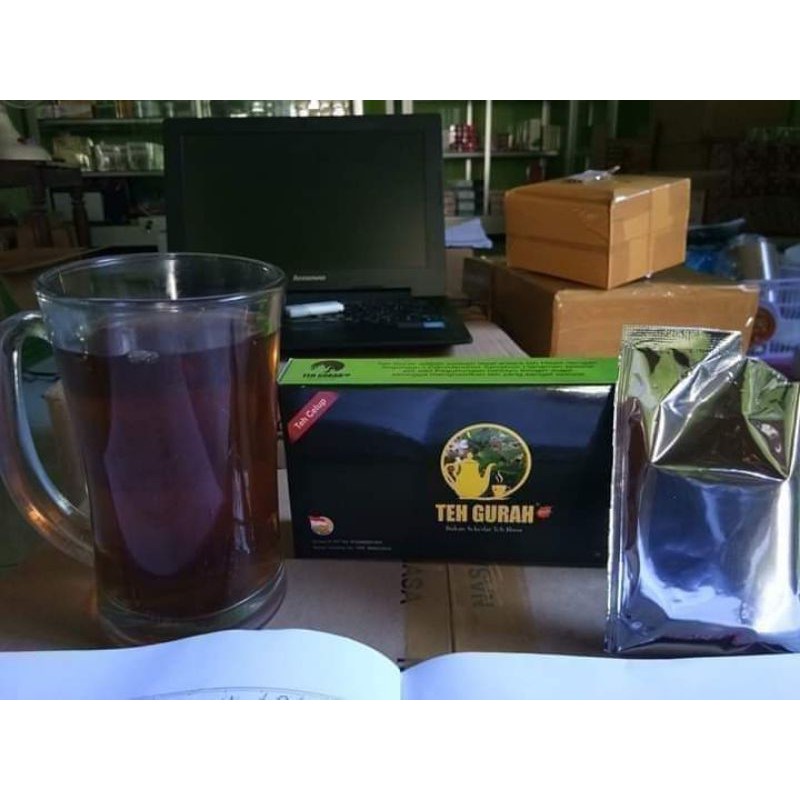 

teh gurah (minuman teh untuk gurah)