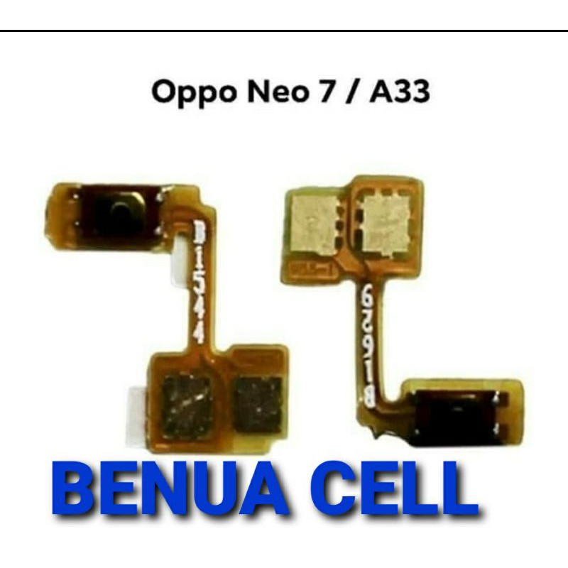 FLEXIBEL ON OFF OPPO NEO 7 A33W A33/NEO 7