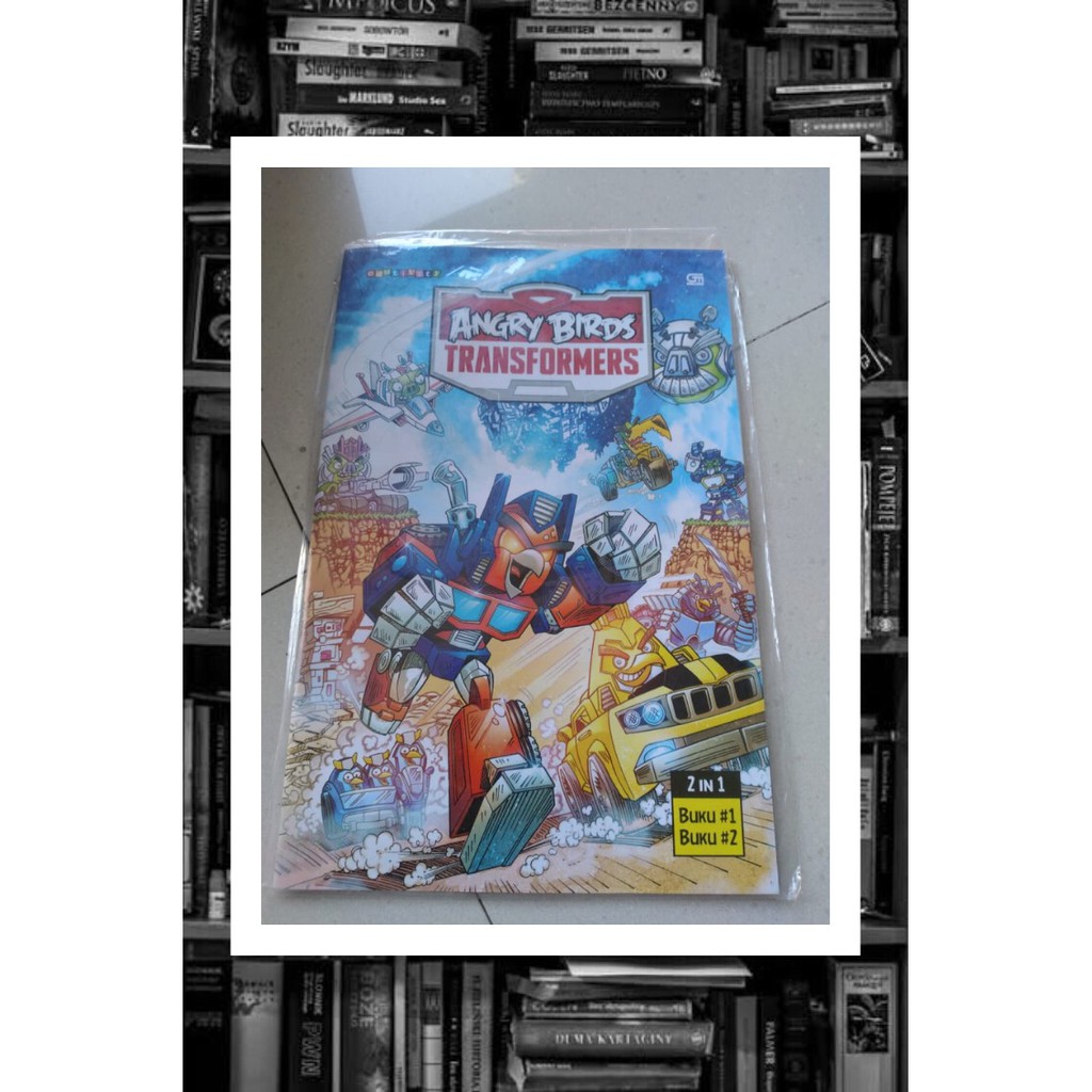 Buku Angry Birds Transformers 2 In 1- Buku #1& #2 (Buku Anak-Anak)