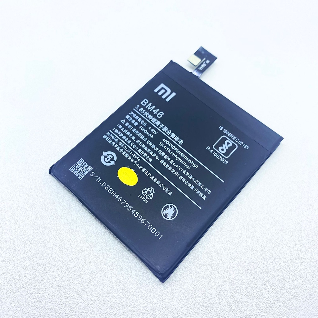 BATRE - BATRAI - BATERAI XIAOMI BM46 - REDMI NOTE 3