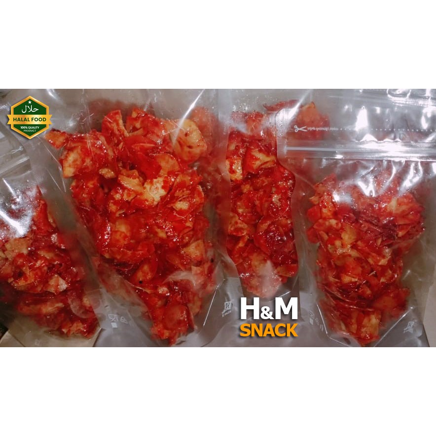 

Keripik Pedas Manis Maknyuss