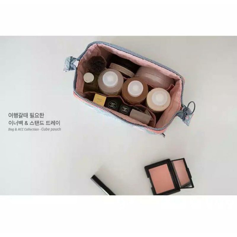 [COD] Tas Make Up Tas Kosmetik Pouch Make Up Pouch Kosmetik Anti Air Pouch Make Up Traveling