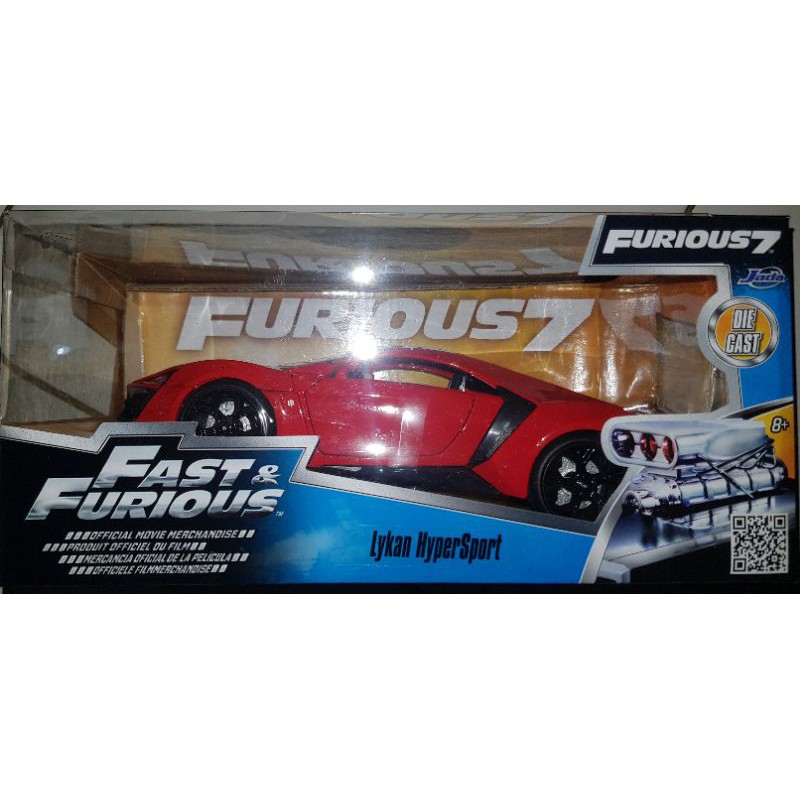 JADA Fast and Furious Lykan Hypersport (skala 1:24)