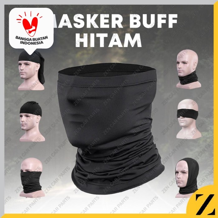 【COD】 Masker Buf Bandana Hitam &amp; Loreng Army Militer &amp; Kamuflase` Baf Sepeda Motor` Balaclava Hiking Camping Military` Slayer Scarf Travelling