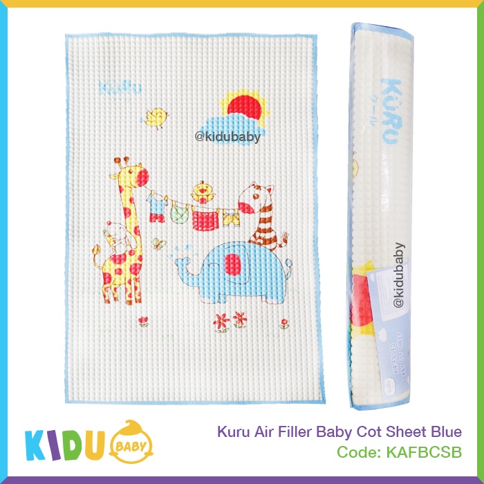 Kuru Air Filler Baby Cot Sheet Perlak Organic Alas Ompol Bayi dan Anak Kidu Baby