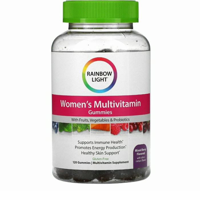 Rainbow Light Women's Women Multivitamin Mixed Berry 120 Gummies