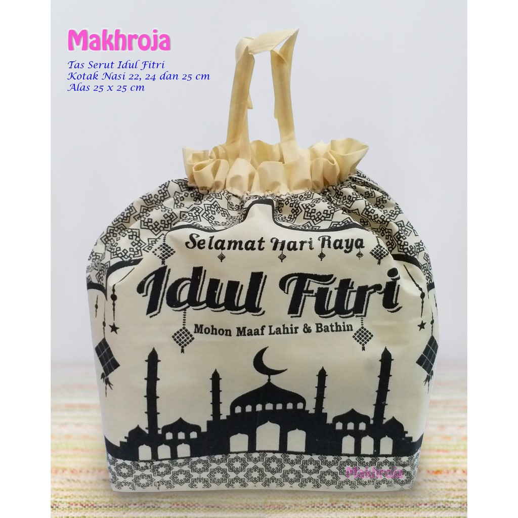 

Tas Goodie Bag Serut Parcel Lebaran Idul Fitri 24 Jumbo Merah