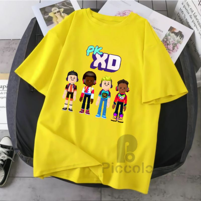 BAJU ANAK KAOS ANAK PK XD ATASAN BAHAN PREMIUM