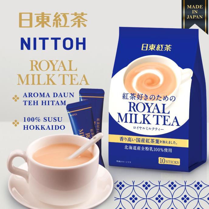 

Diskon NITTOH ROYAL MILK TEA 140 gr 1 PACK ISI 10 STICKS PRODUCT OF JAPAN - ROYAL MILK TEA Big