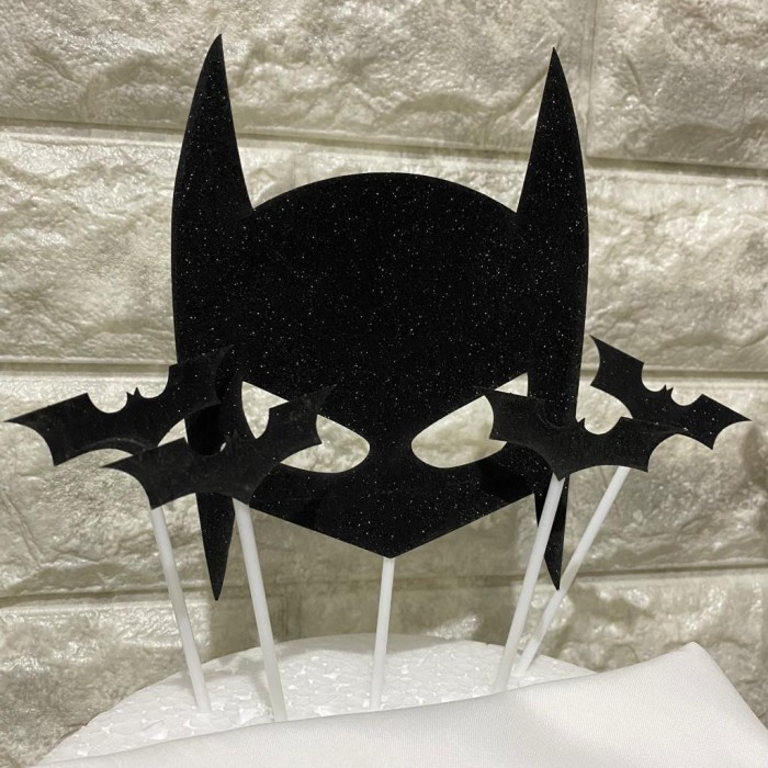 

SUPER HERO BATMAN CAKE TOPPER - TOPER KUE BATMAN SUPER HERO HIASAN KUE ULTAH