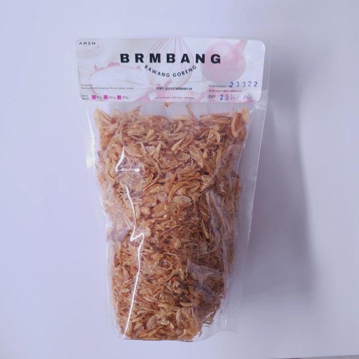 

BRMBANG Bawang goreng tanpa tambahan tepung 250gr - 250 gram