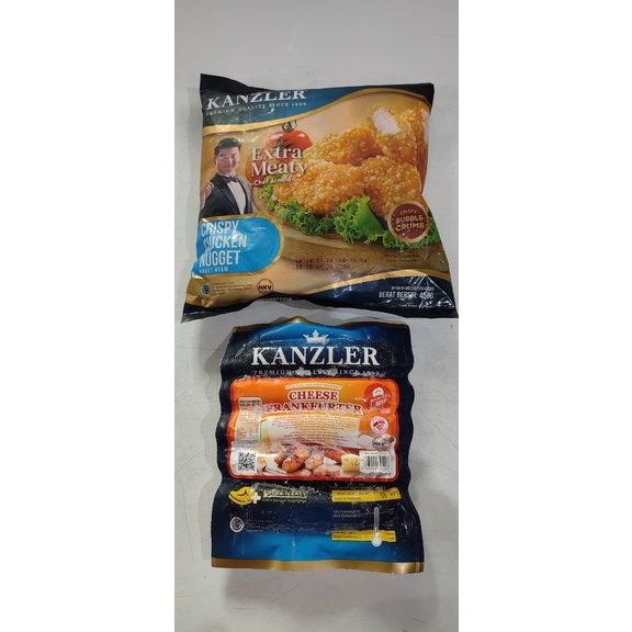 Paket kanzler nugget dan sosis