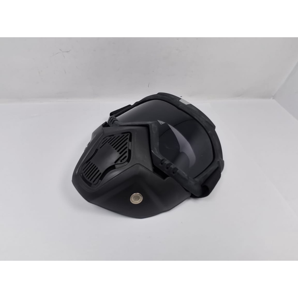 Goggle Mask Modular Kacamata Masker Helm Motor Retro Bogo Goggles Cross Kacamata Goggles Mask Motor