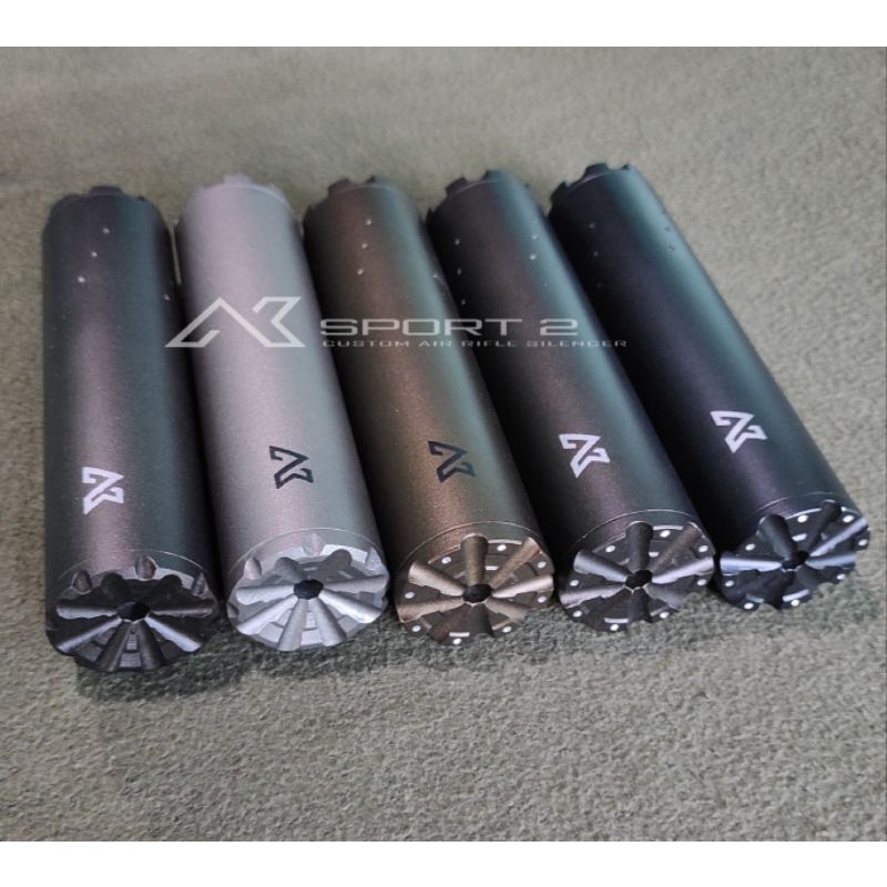 Peredam Senapan Angin Silencer Custom od 38 Panjang 15cm senyap dan presisi