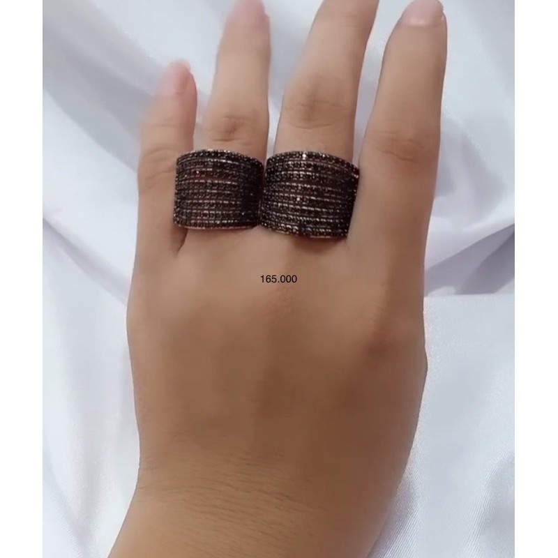 cincin lapis emas zircon italy