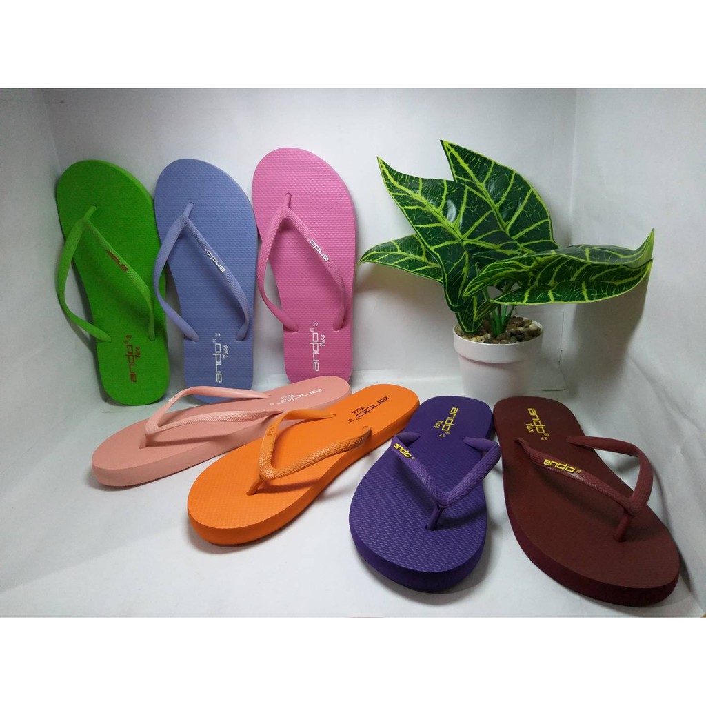 Ando Nice Basic Sandal Jepit Fashion Trendy Wanita Ando Original Termurah