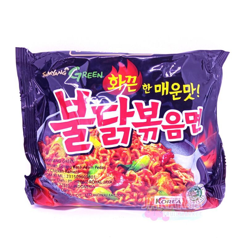 

(MIE INSTAN) SAMYANG HOT CHICKEN RAMEN (GORENG) 140G
