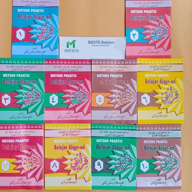 BIG SALE Buku Qiroati per JILID: Metode Praktis Belajar Al-Qur'an Qiro'ati Qiraati panduan membaca Q