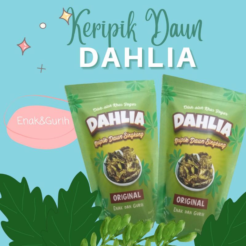 

keripik daun singkong dahlia isi 100 gram