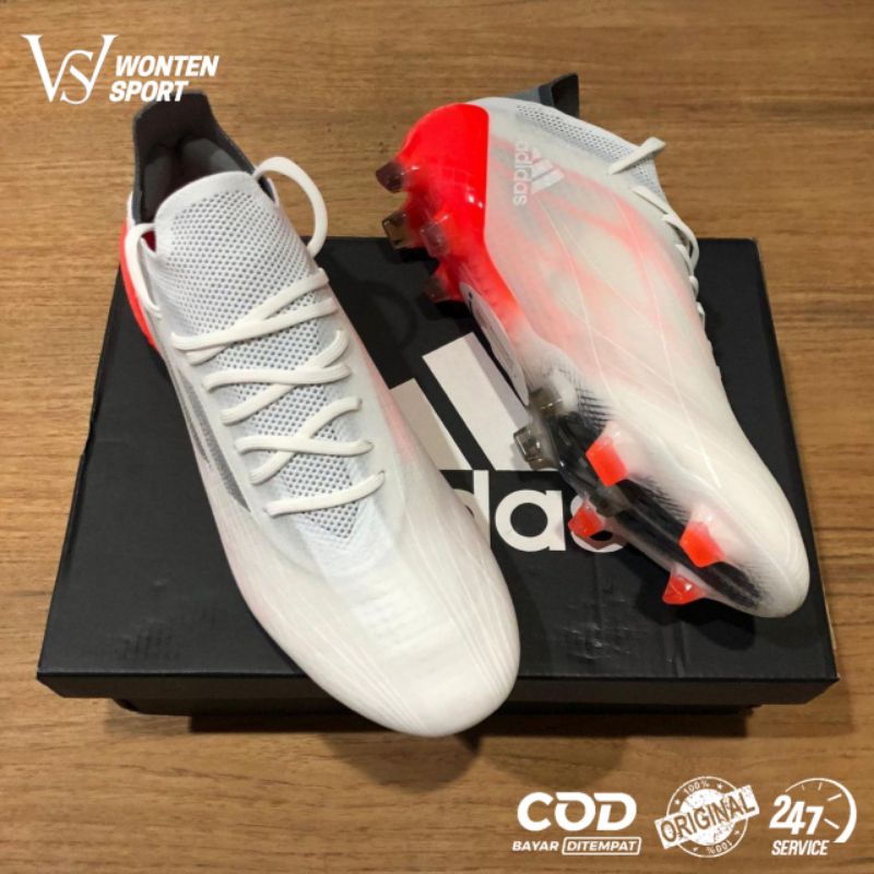 Sepatu Bola Adidas X Speedflow.1 FG - White Original