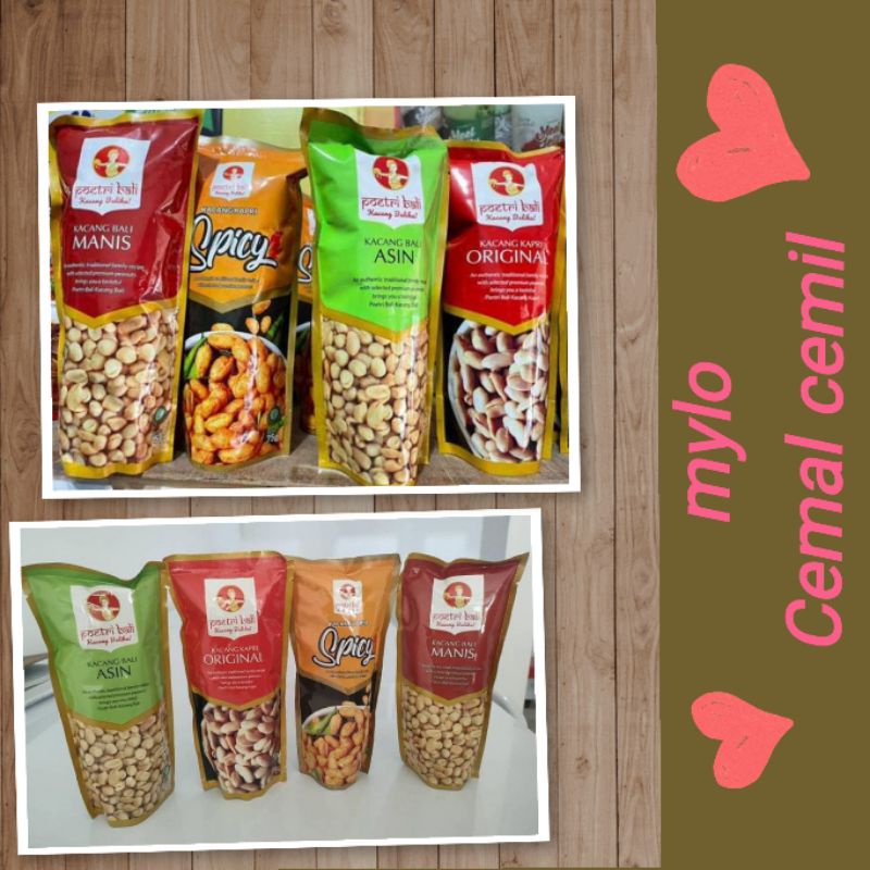 

kacang baliku - poetri Bali 75 gram all varian